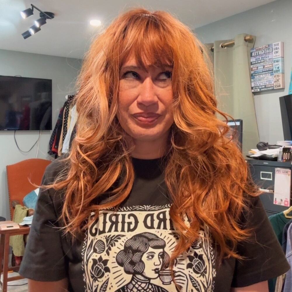 Brown Blonde Highlights 24" Wig NWOT